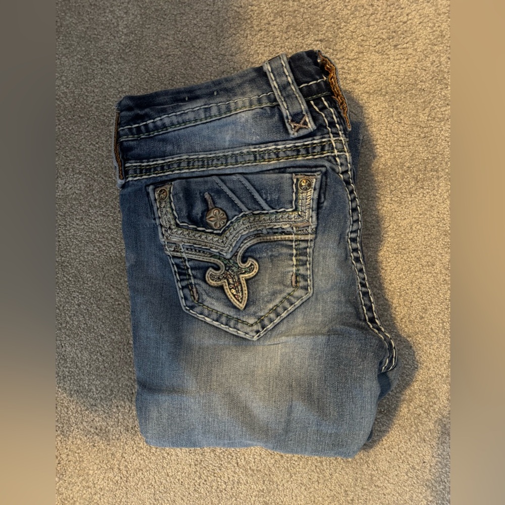 Women’s Rock Revival Mid-Rise Bootcut Jeans Size 26